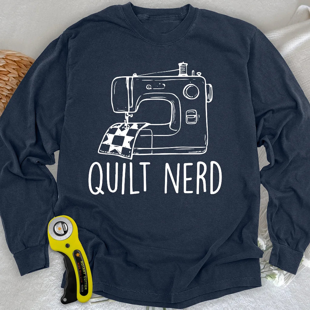 Quilt Nerd Long Sleeve T-shirt