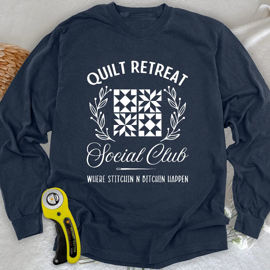 Quilt Retreat Long Sleeve T-shirt