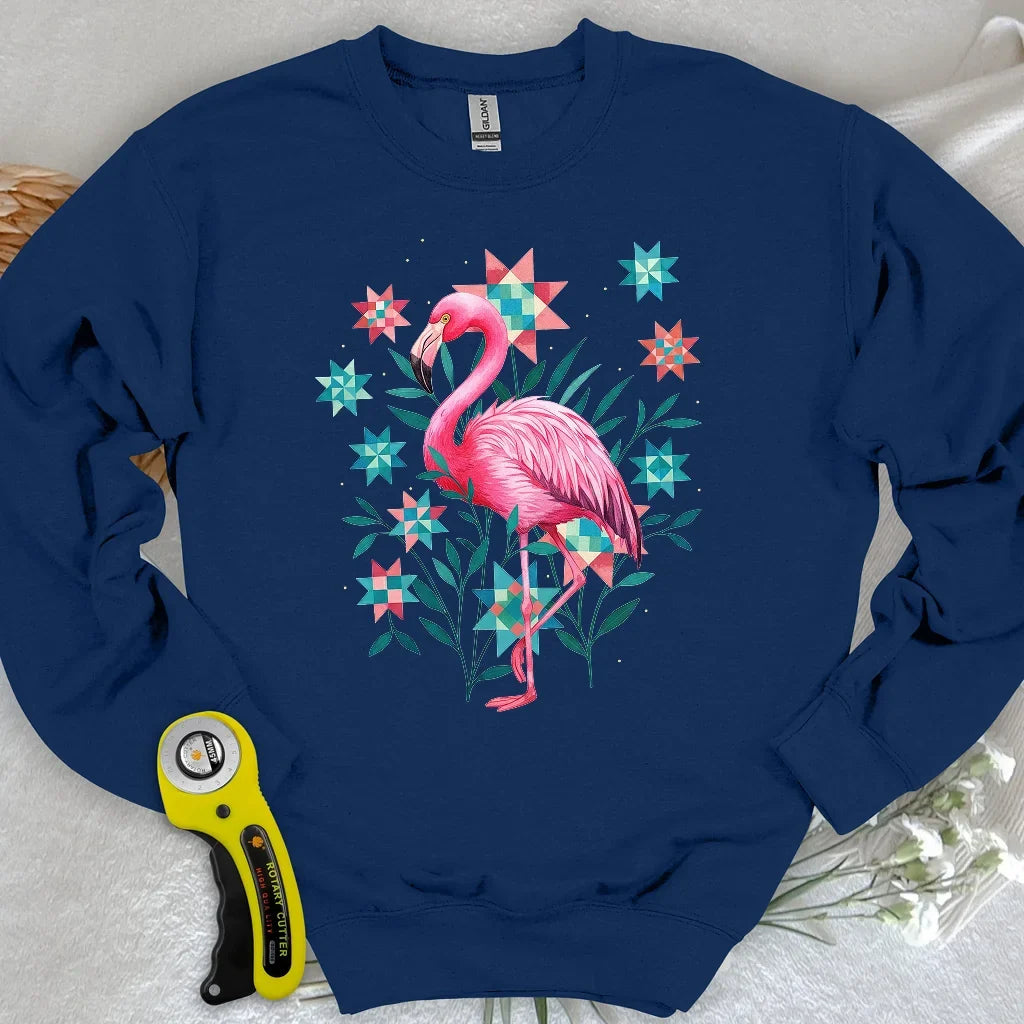 Quilted Garden Sweatshirt
