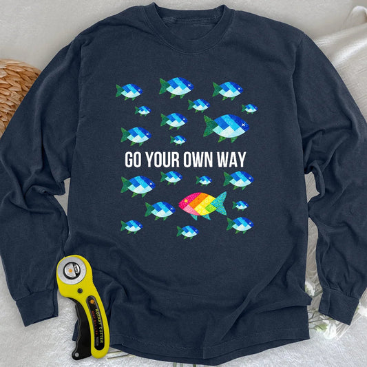 Quilter Individuality Long Sleeve T-shirt