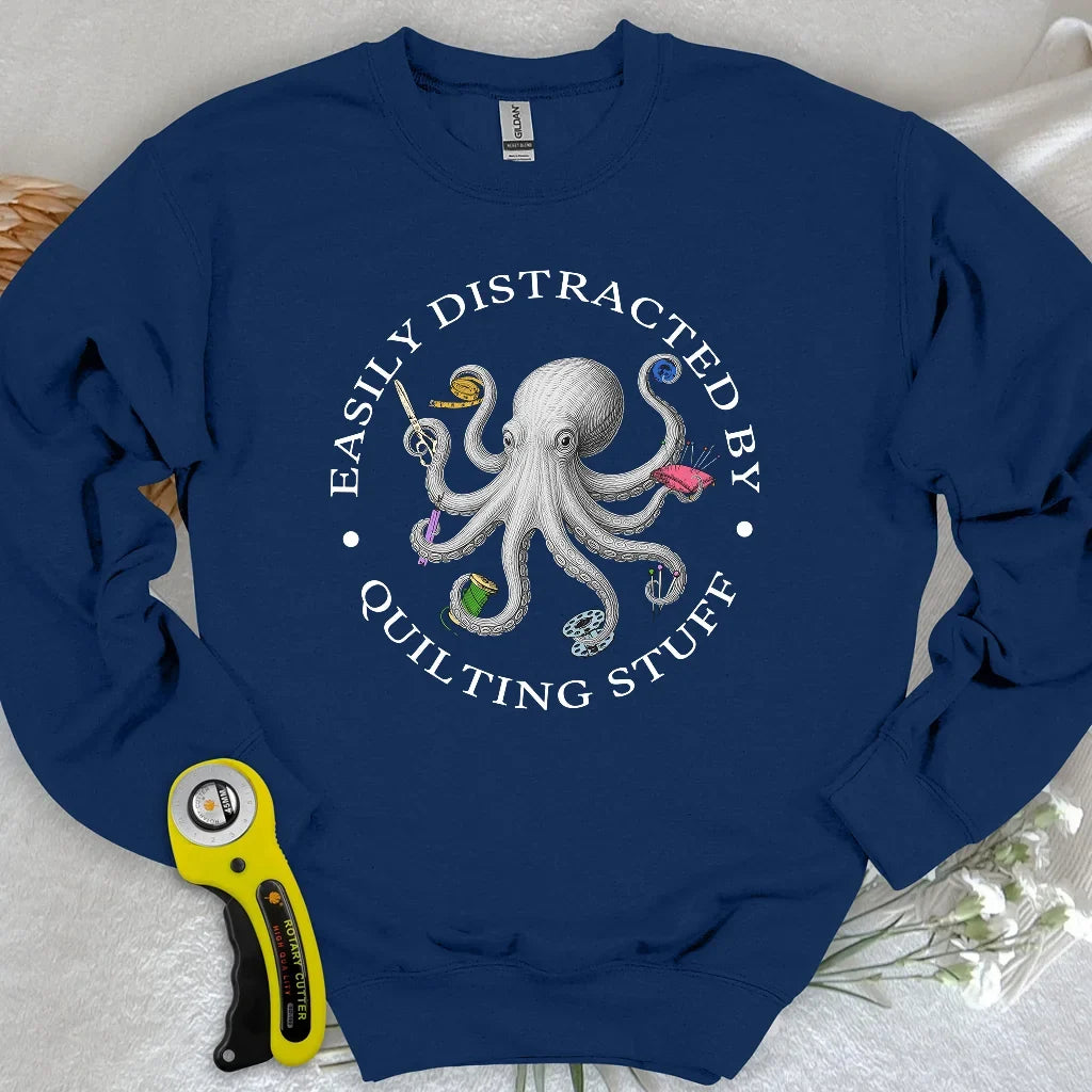 Quiltin Stuff Sweatshirt