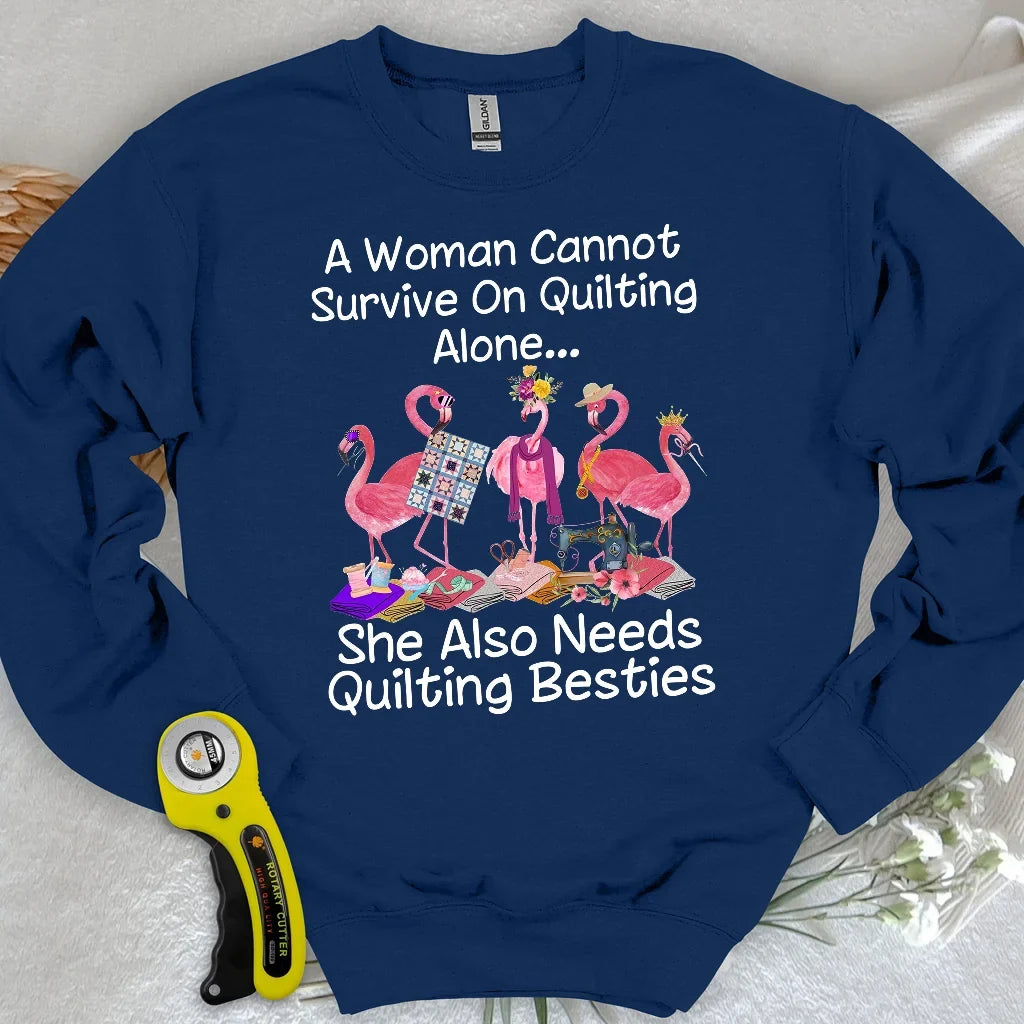 Quilting Besties Sweatshirt