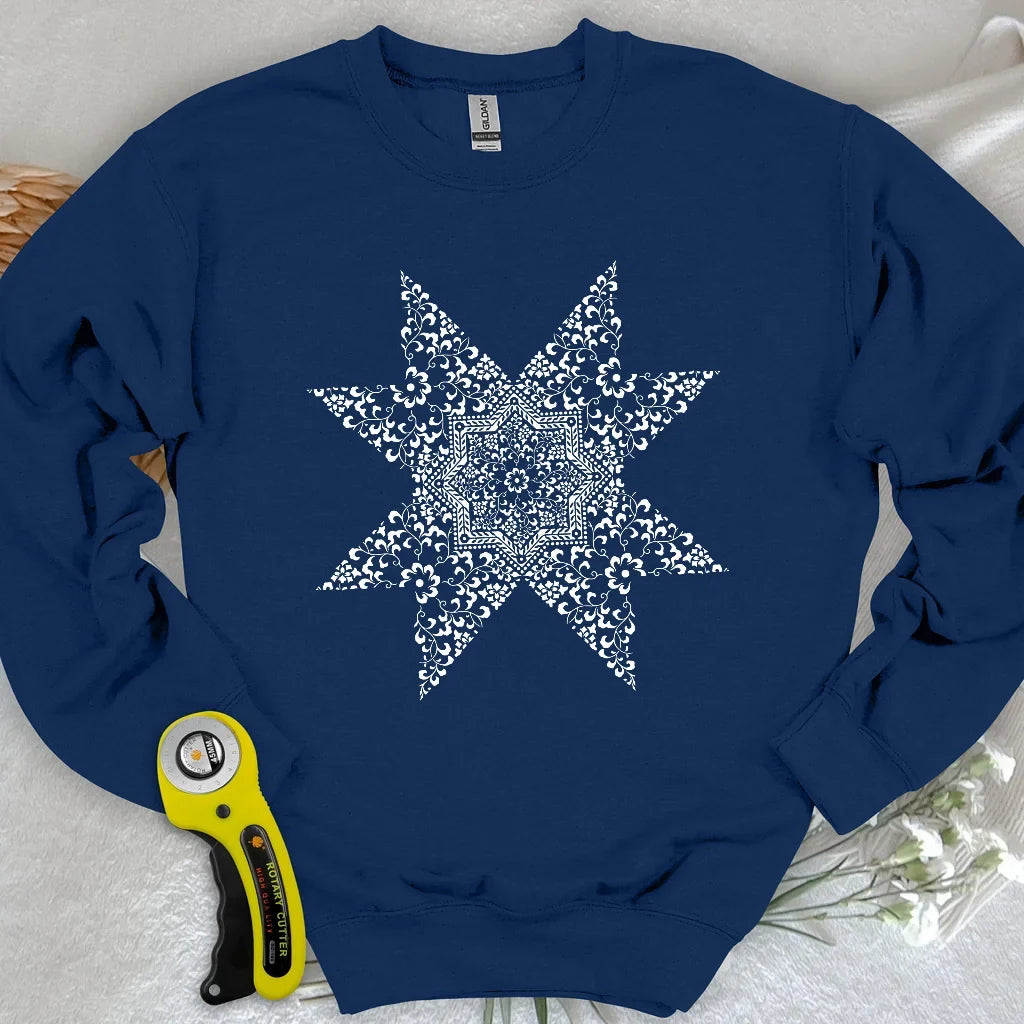 Quilting Mandala Sweatshirt