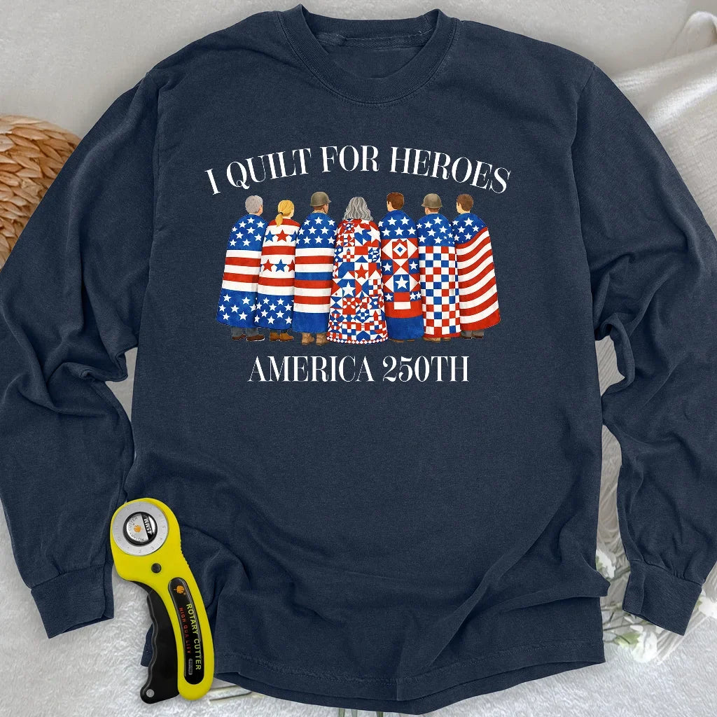 Quilts of Honor Long Sleeve T-shirt