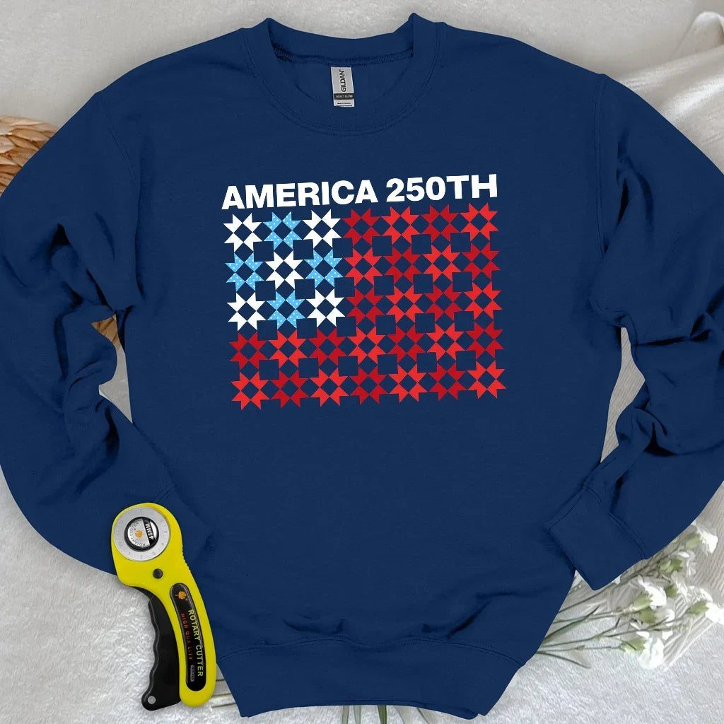Quilted Tribute Sweatshirt