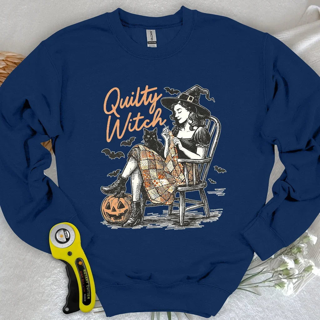 Quilty Witch Sweatshirt