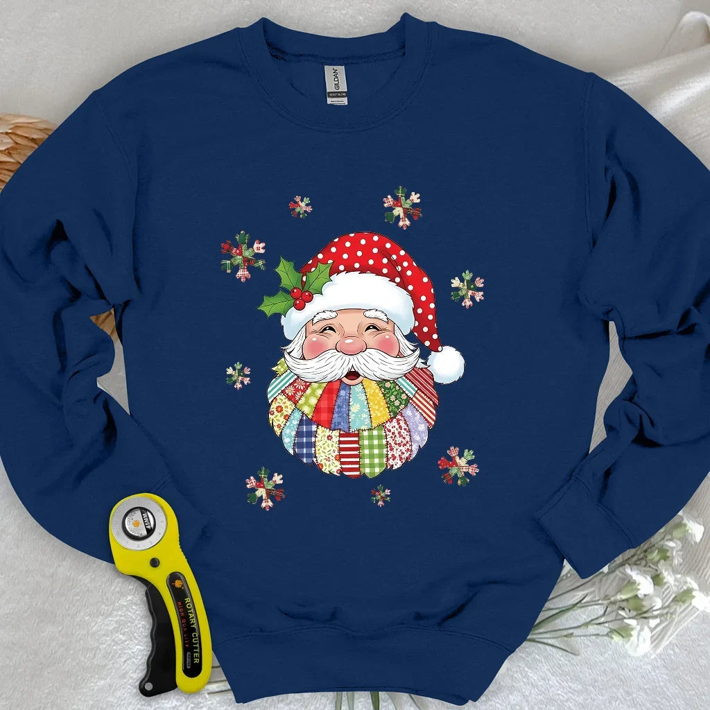 Santa Claus Patch Sweatshirt