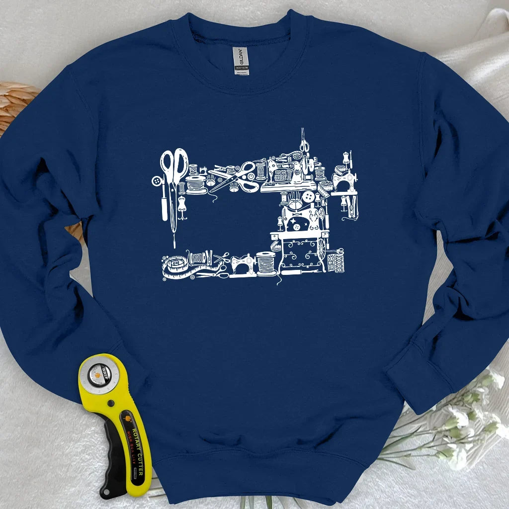 Sewing Tools Sweatshirt