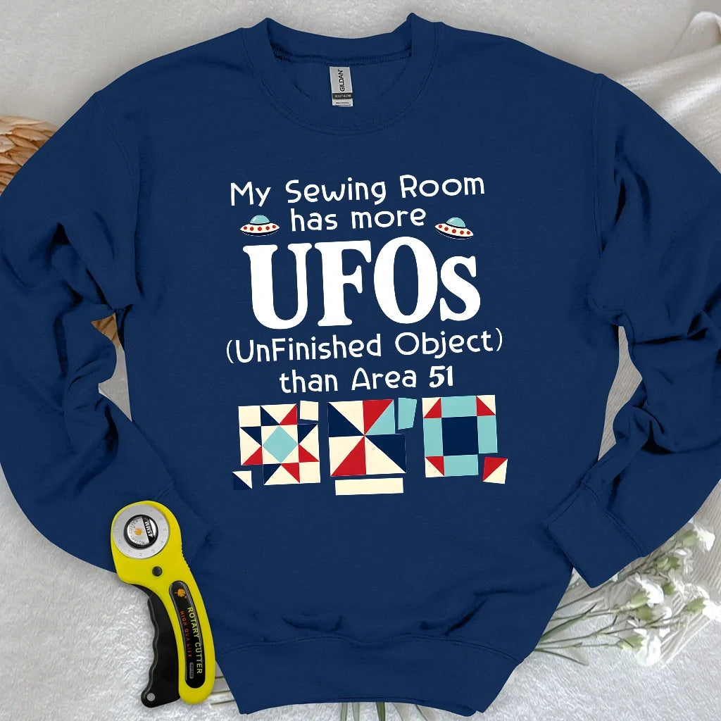 Sewing UFOs Sweatshirt
