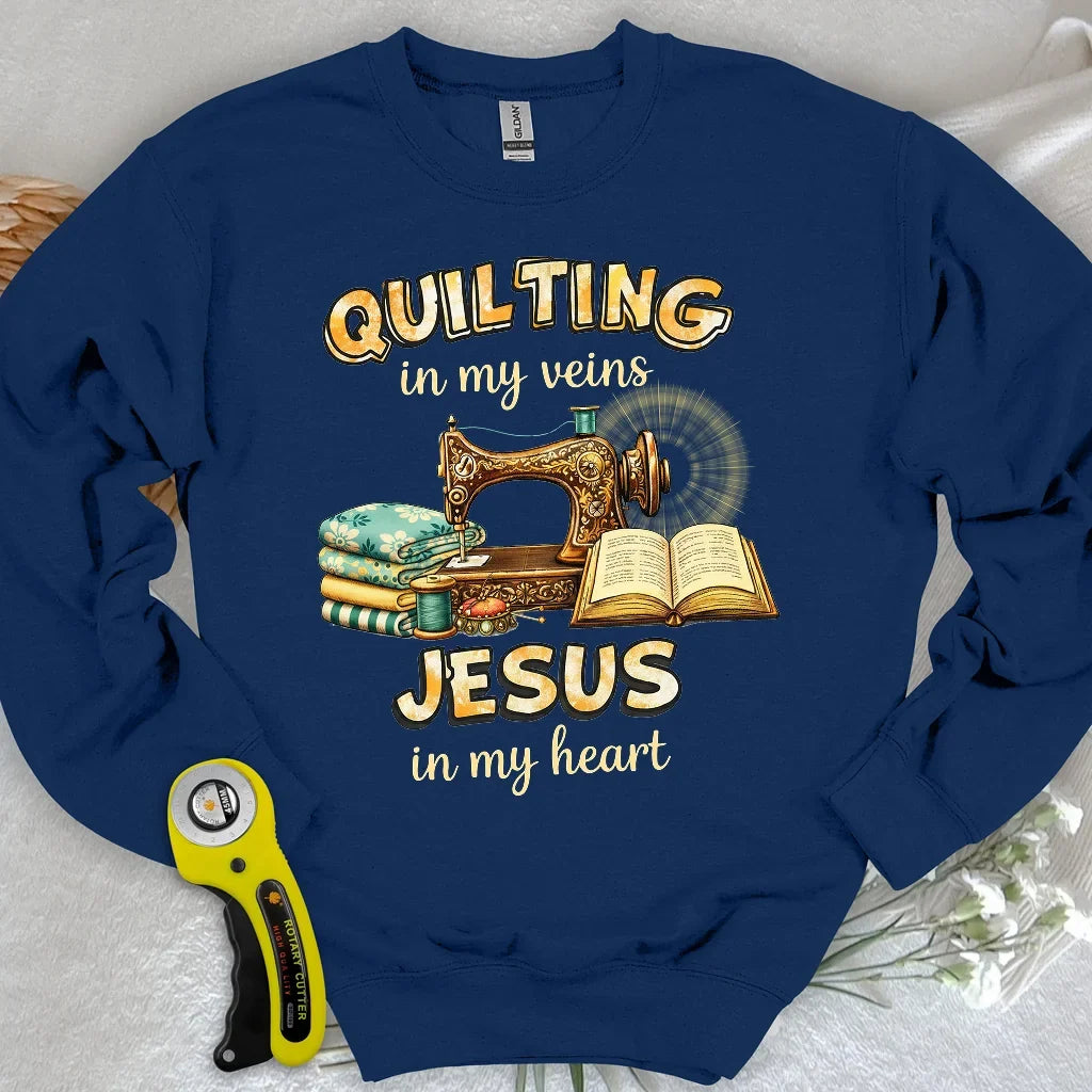 Sewn With Jesus Sweatshirt