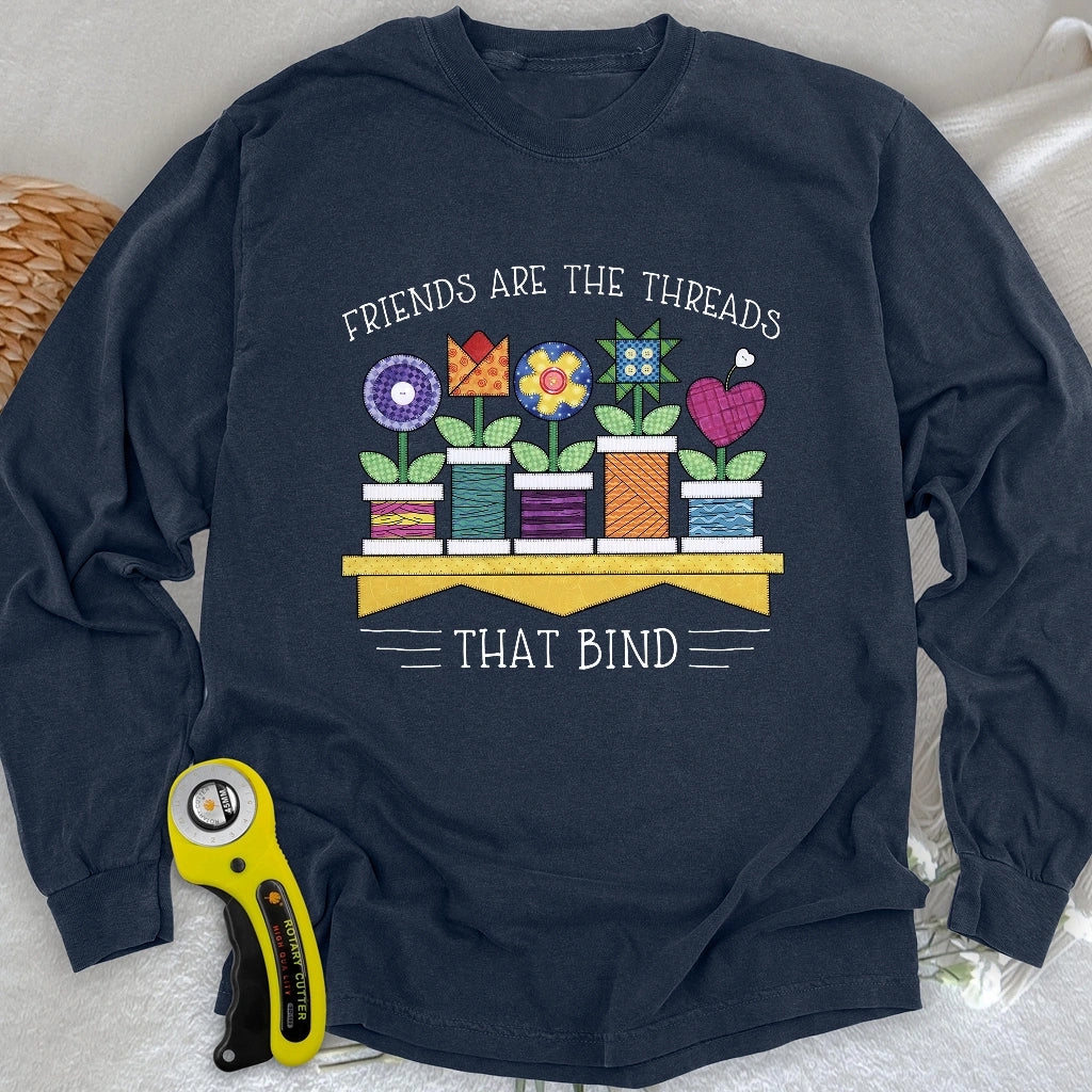 Spool Flowers Long Sleeve T-shirt