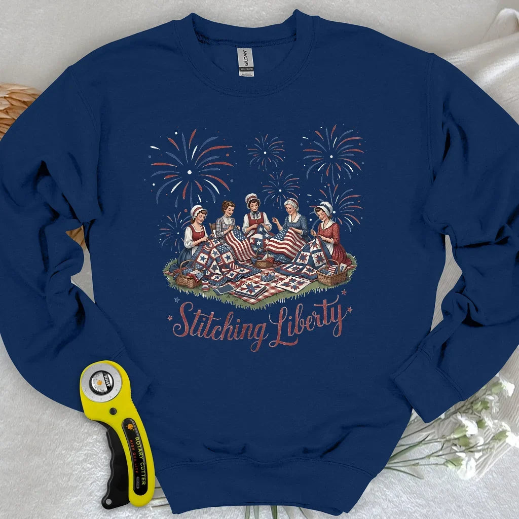 Stitching Liberty Sweatshirt
