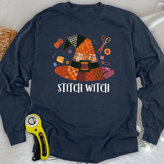 Stitchy Witch Long Sleeve T-shirt