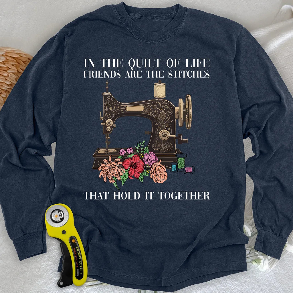 The Quilt Of Life Long Sleeve T-shirt