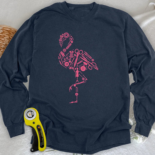 The Tailor's Flamingo Long Sleeve T-shirt