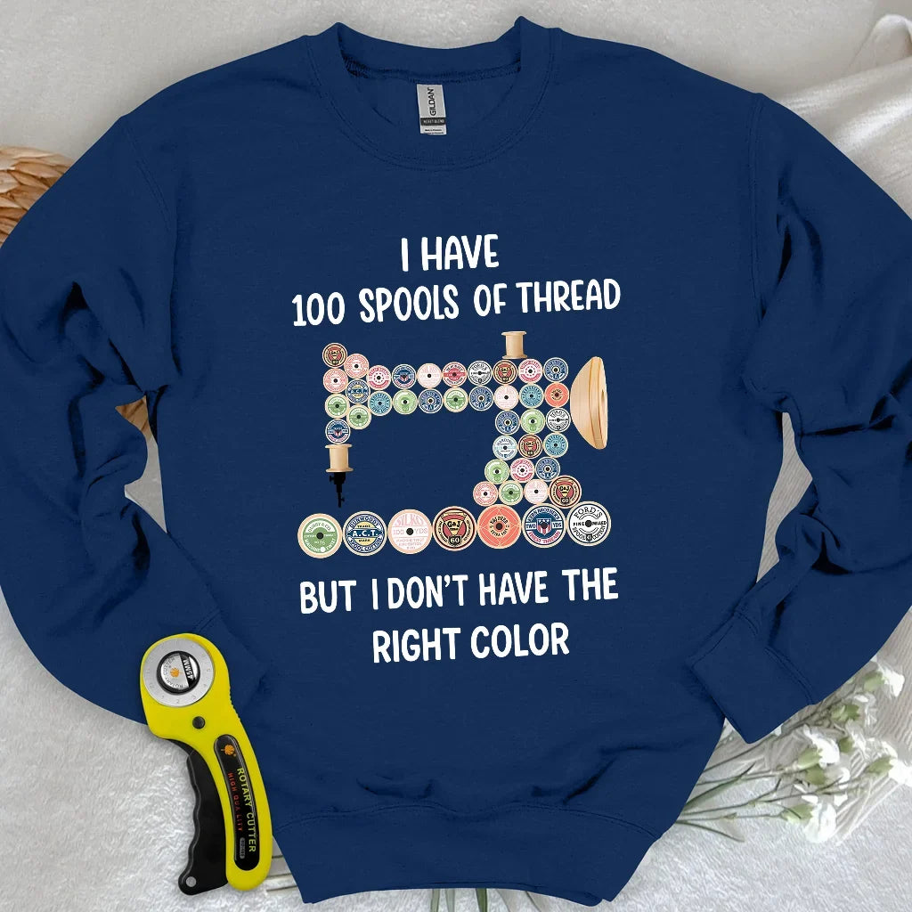 Threadful but Colorless Sweatshirt