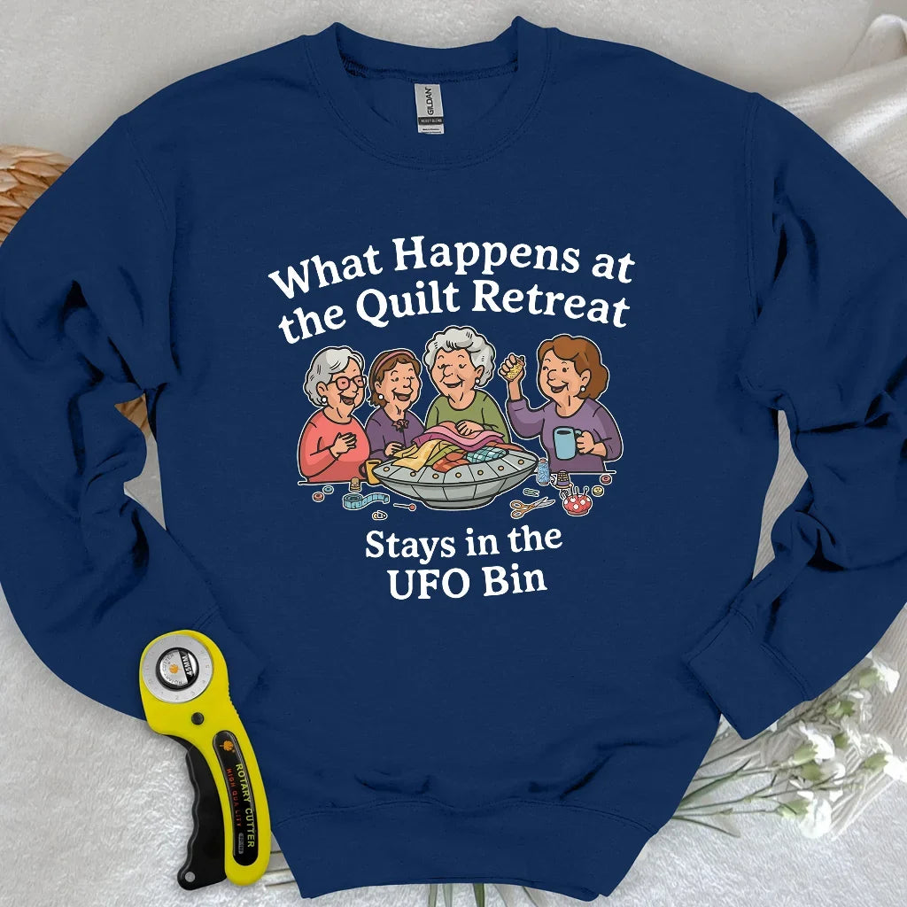 UFO Quilt Retreat Sweatshirt