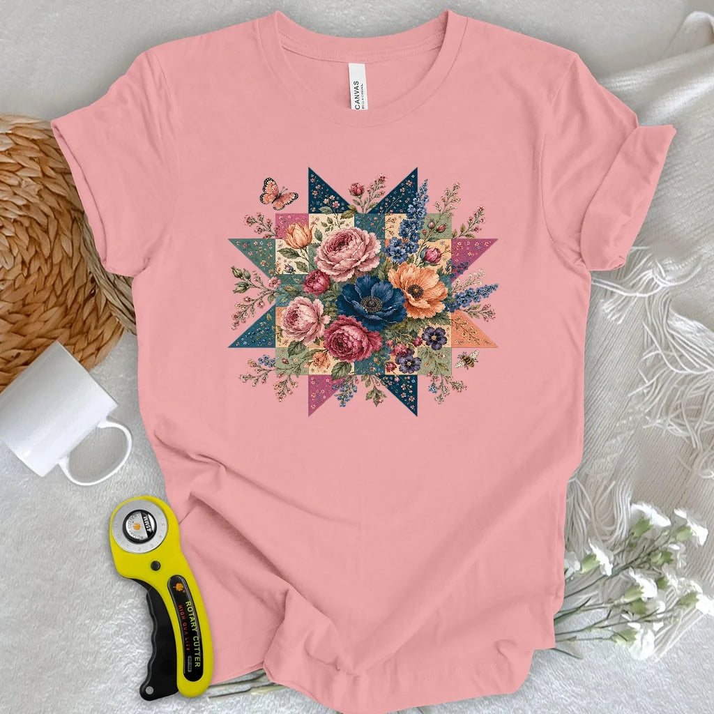 Blooming Patchwork Star T-shirt