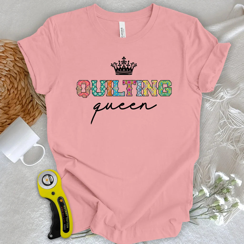Crowned in Patchwork T-shirt