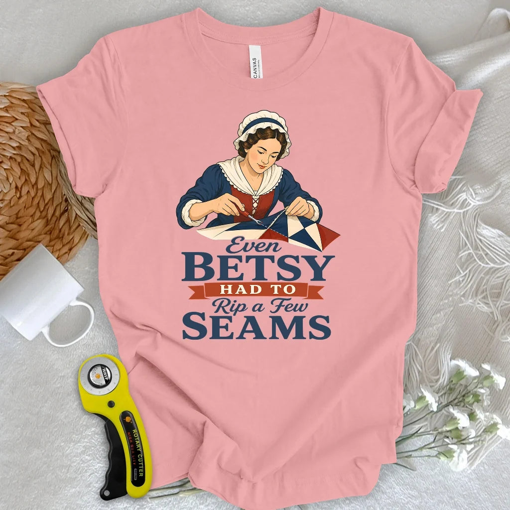 Even Betsy Rips Seams T-shirt
