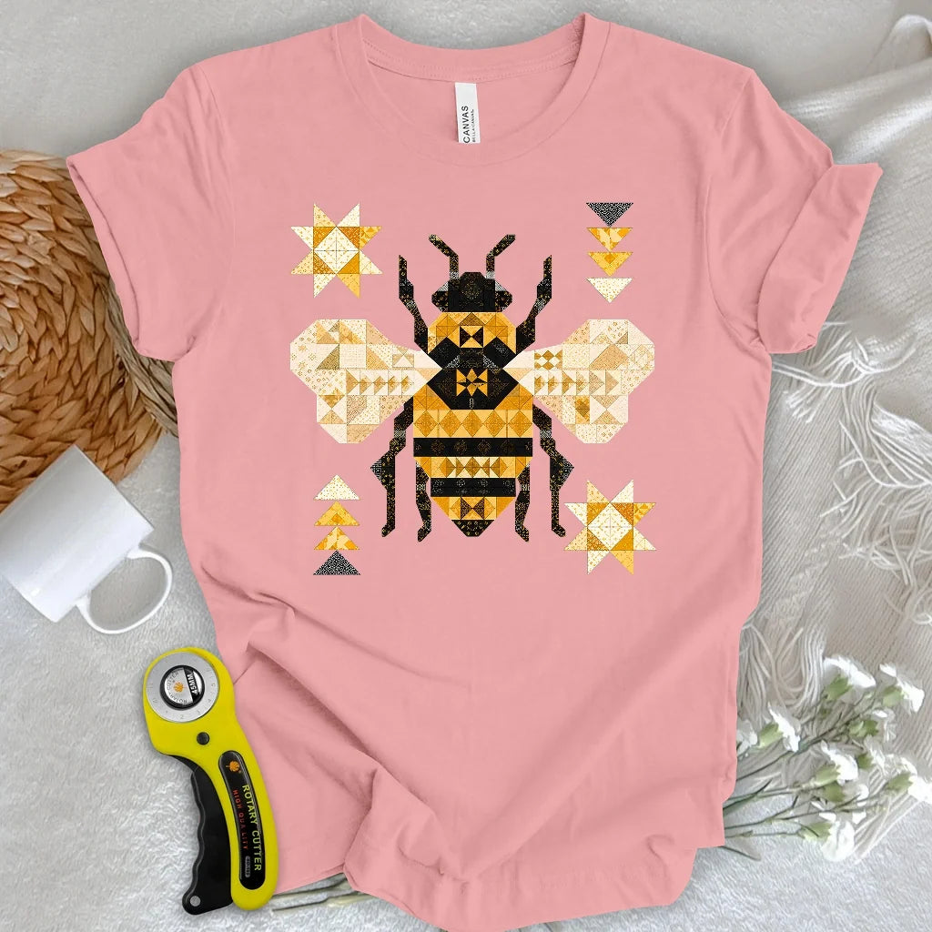 Patchwork Bee T-shirt