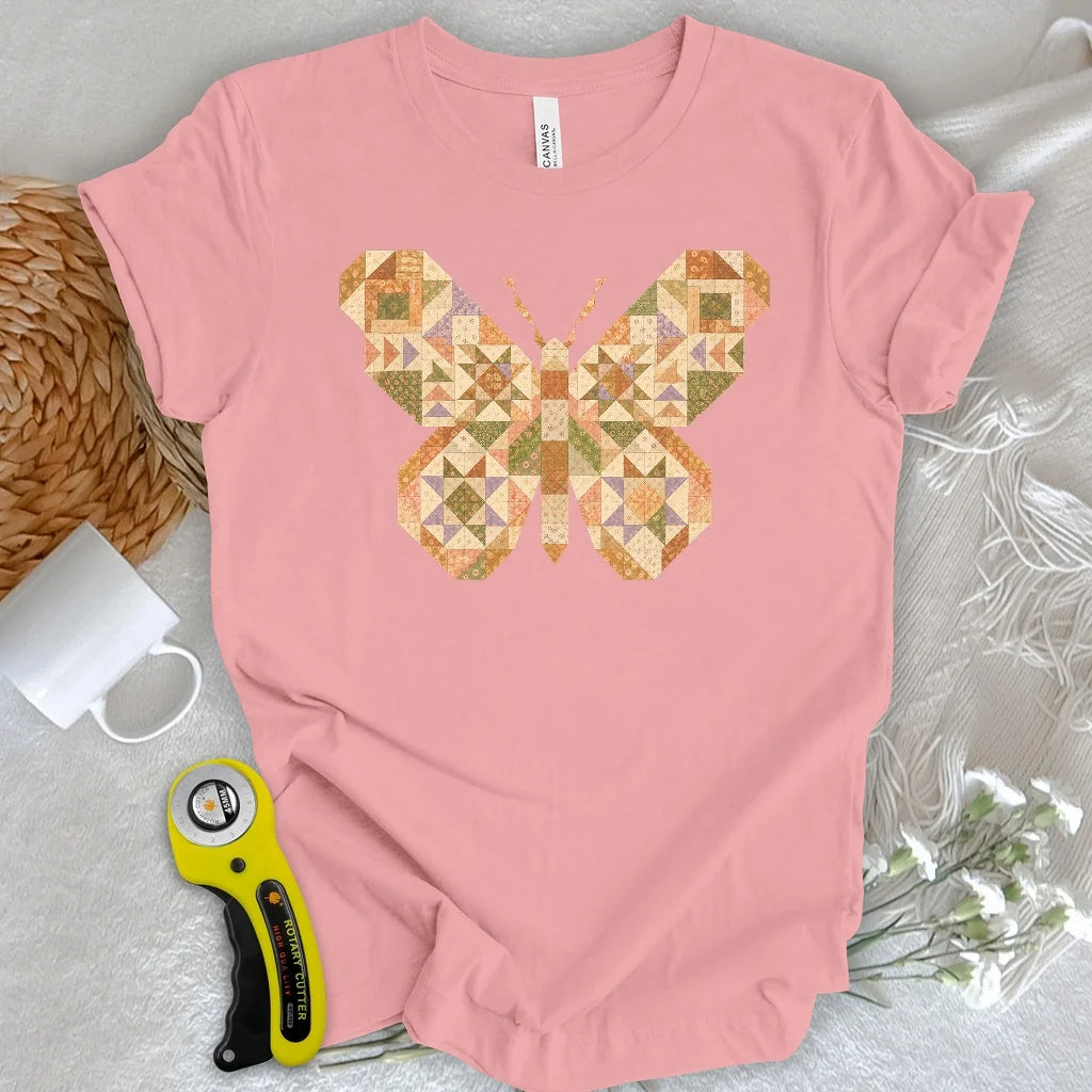Patchwork Butterfly T-shirt