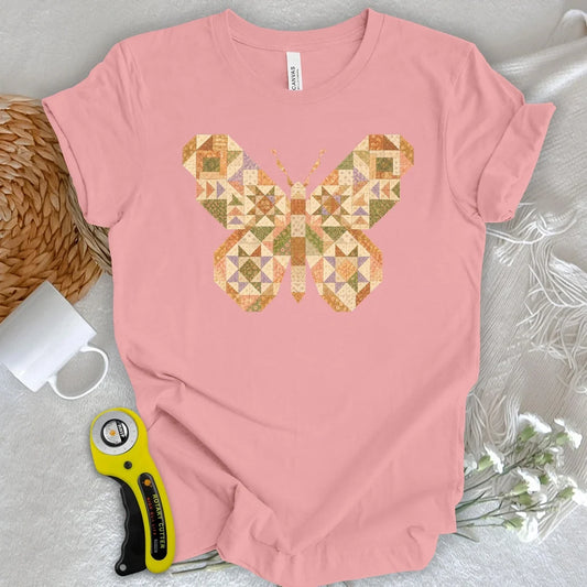 Patchwork Butterfly T-shirt