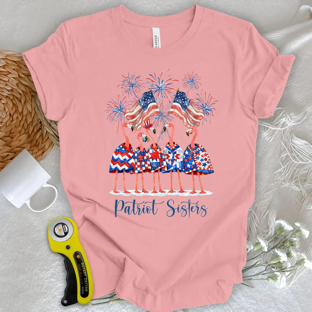 Patriot Quilt Sisters T-shirt