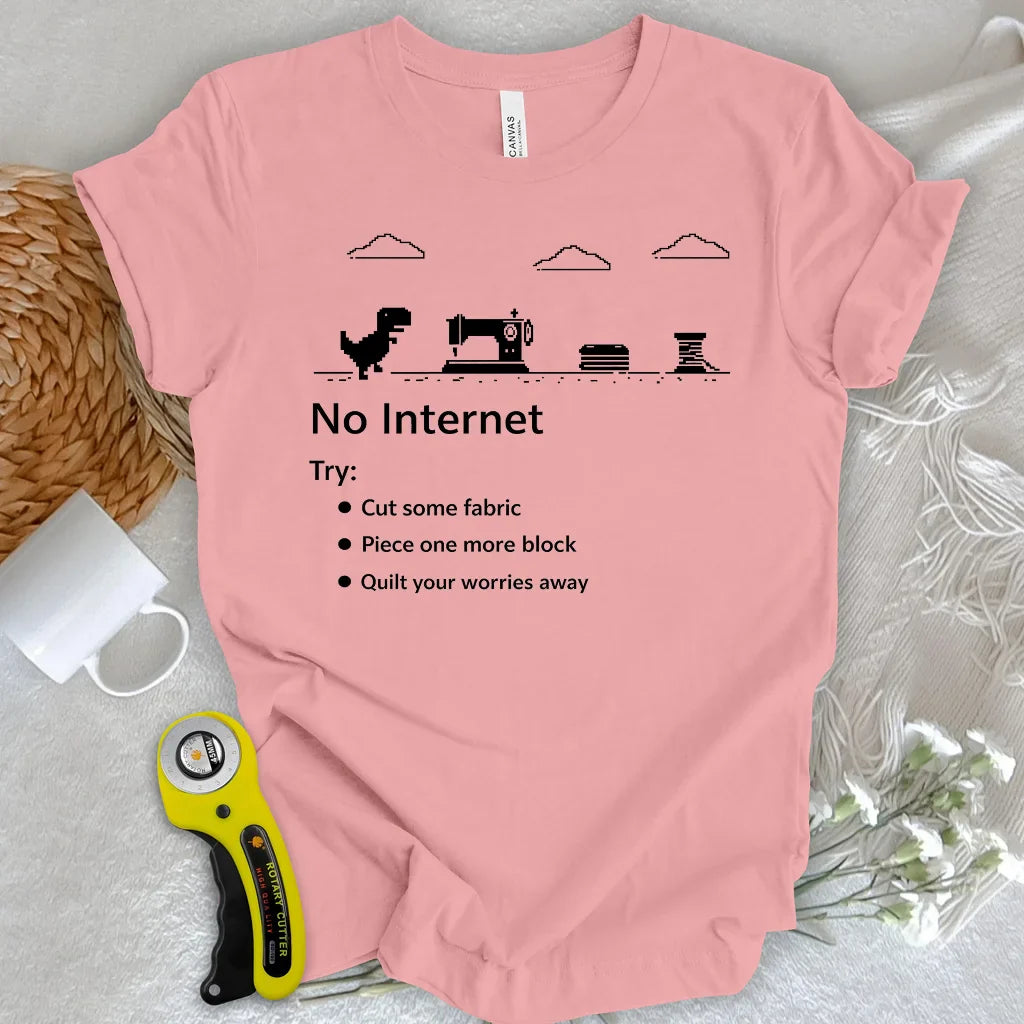 Quilt Mode Activated T-shirt