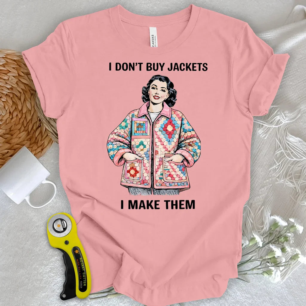 Quilted Jacket T-shirt