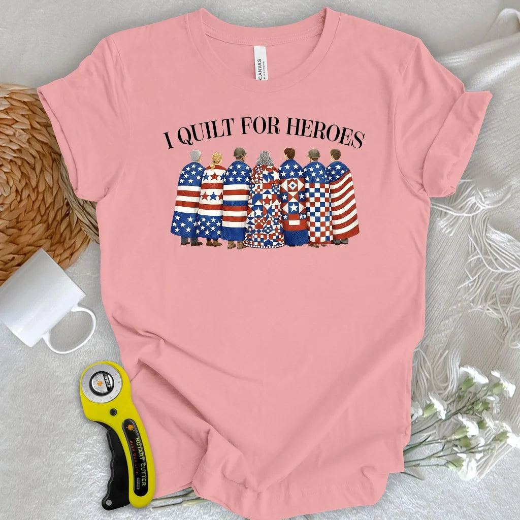"Custom Name" Quilts of Honor T-shirt