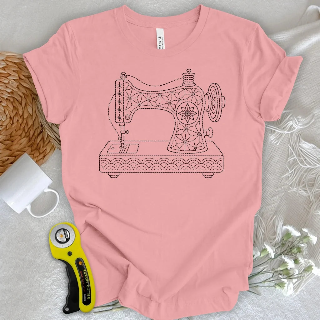 Sashiko Sewing Machine T-shirt
