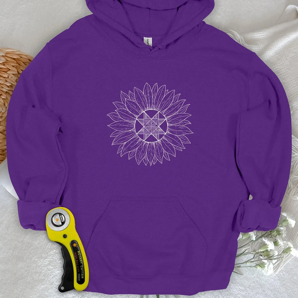 Block Sunflower Hoodie