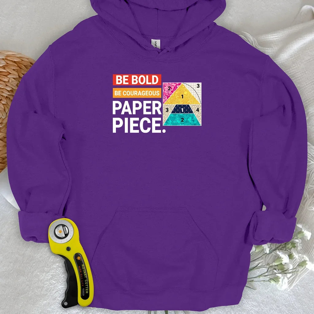 Courage to Paper Piece Hoodie