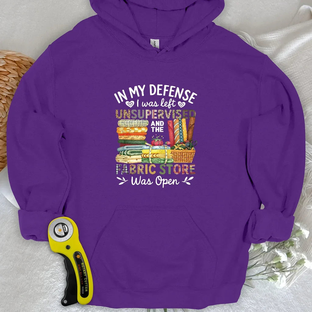 Fabric Mischief Hoodie