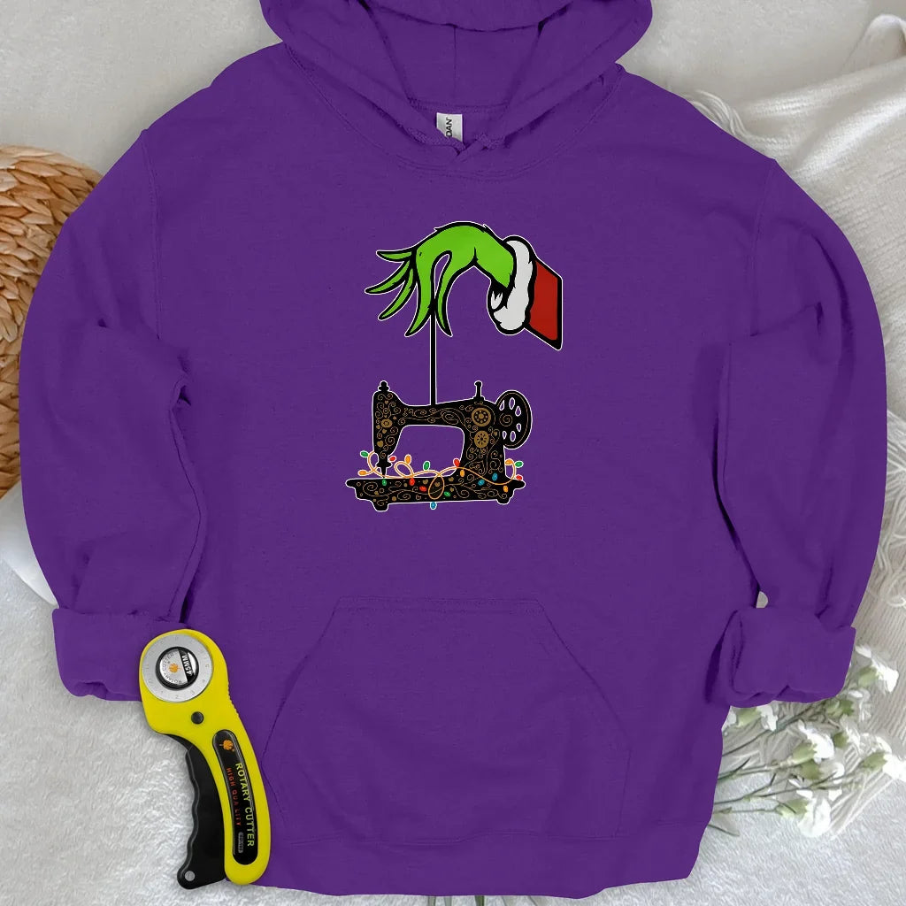 Grinch Stole Stitches Hoodie