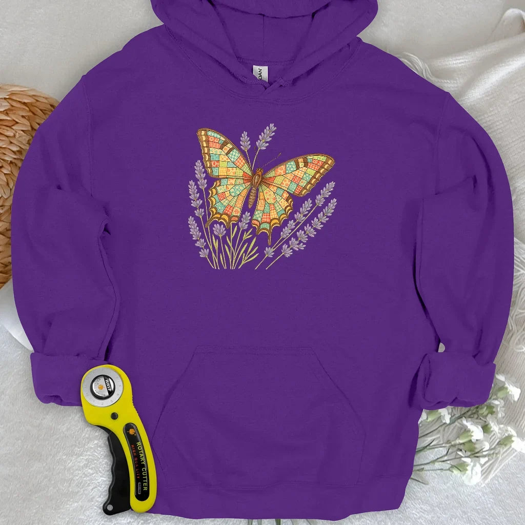 Patchwork Butterfly Hoodie