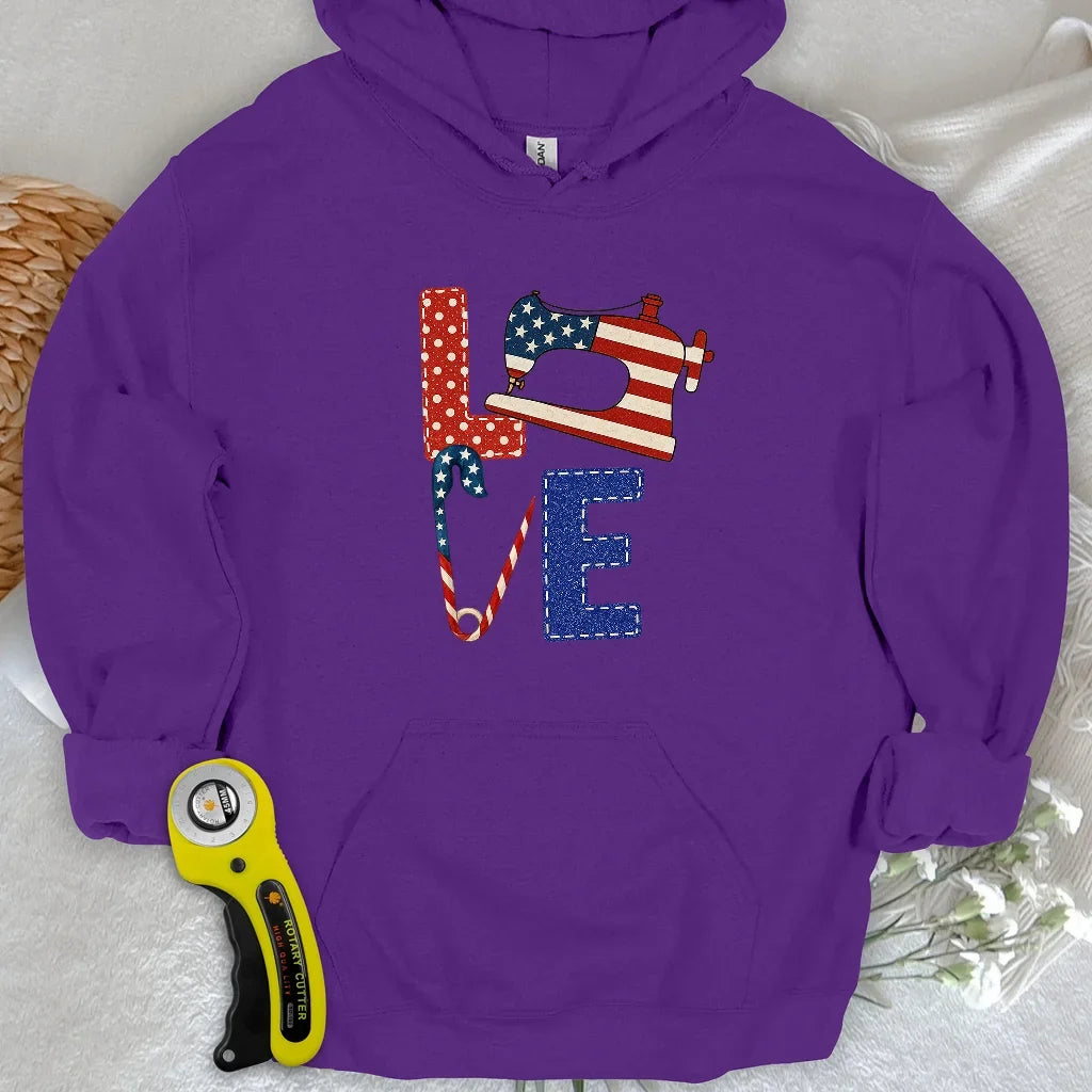 Patriotic Sewist Hoodie
