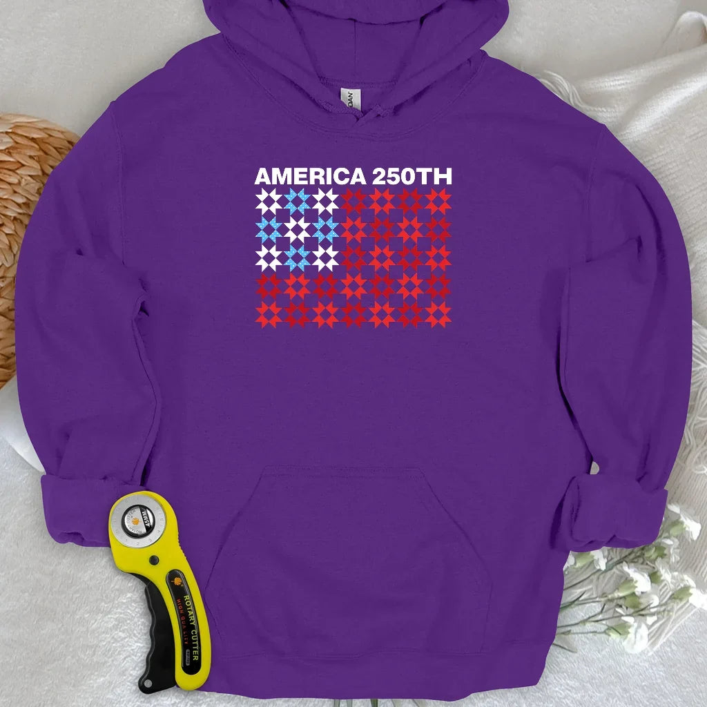 Quilted Tribute Hoodie