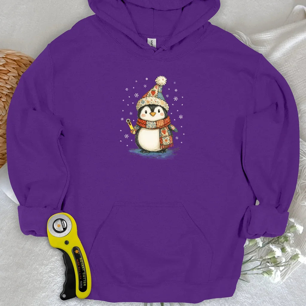 Quilty Little Penguin Hoodie