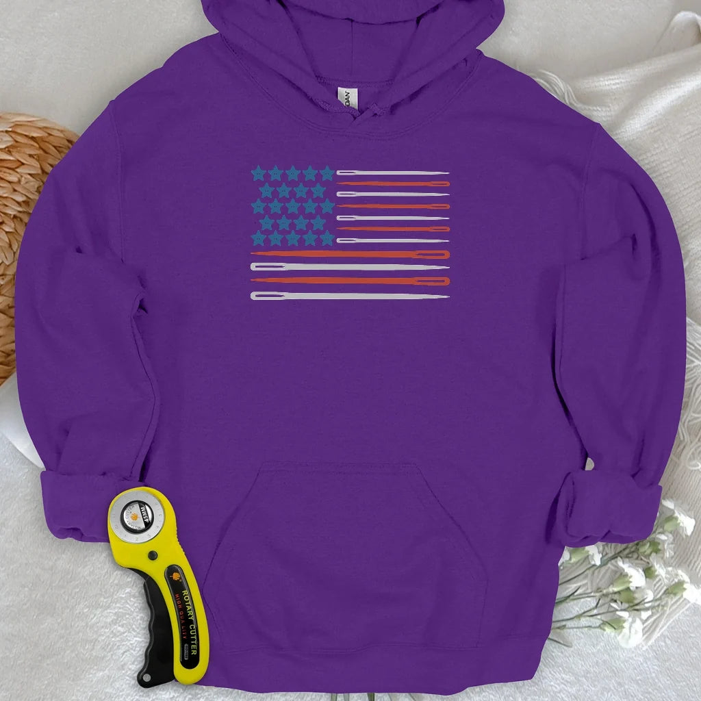 Sewing Flag Hoodie