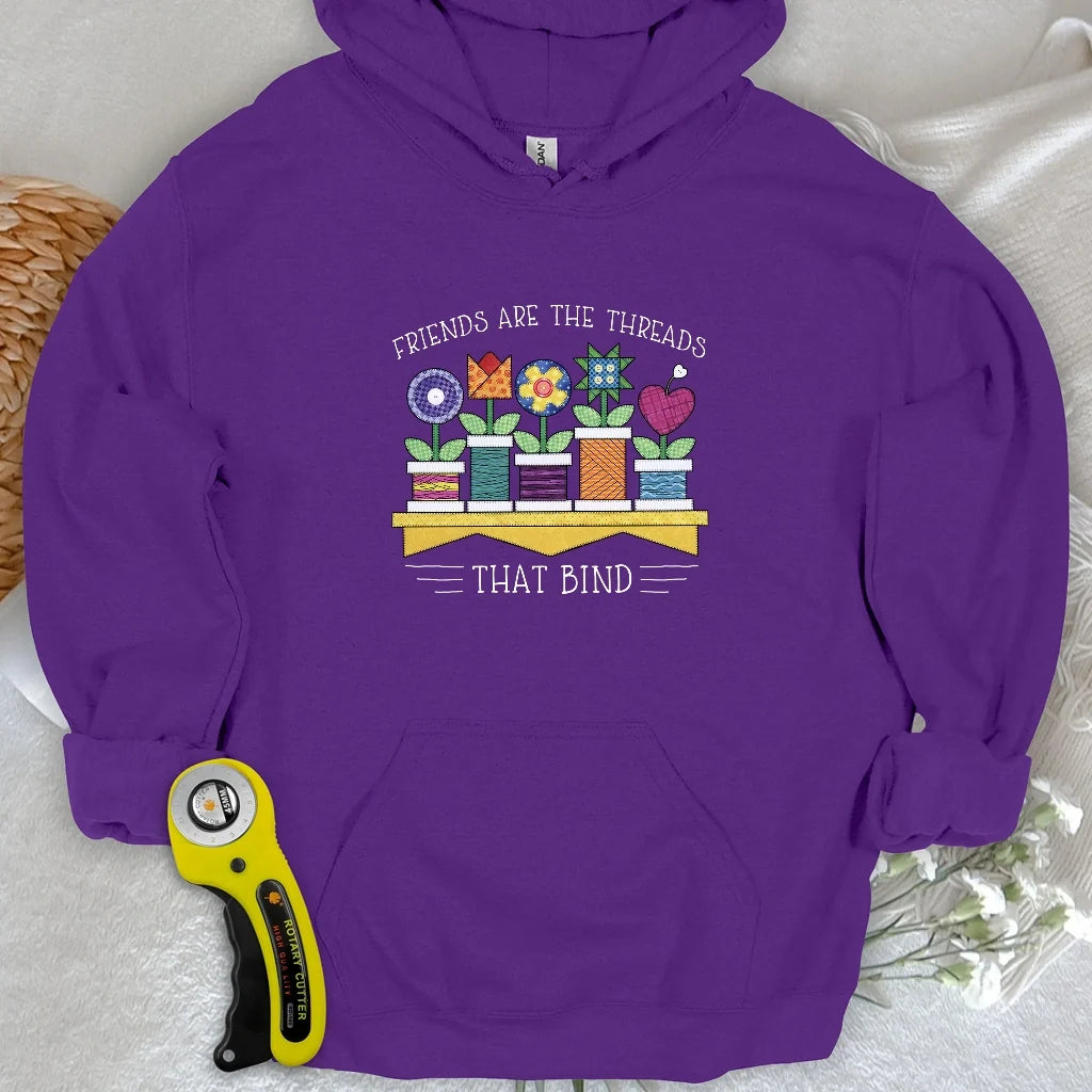 Spool Flowers Hoodie