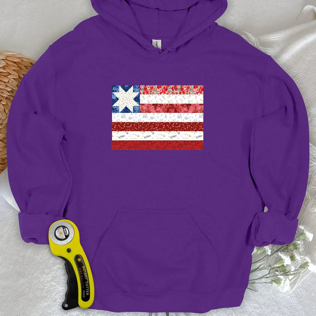 USA Star Flag Hoodie