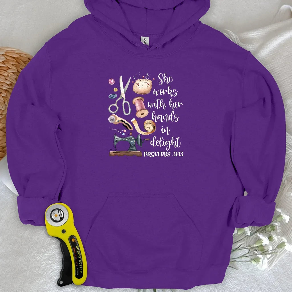 Work In Delight Hoodie