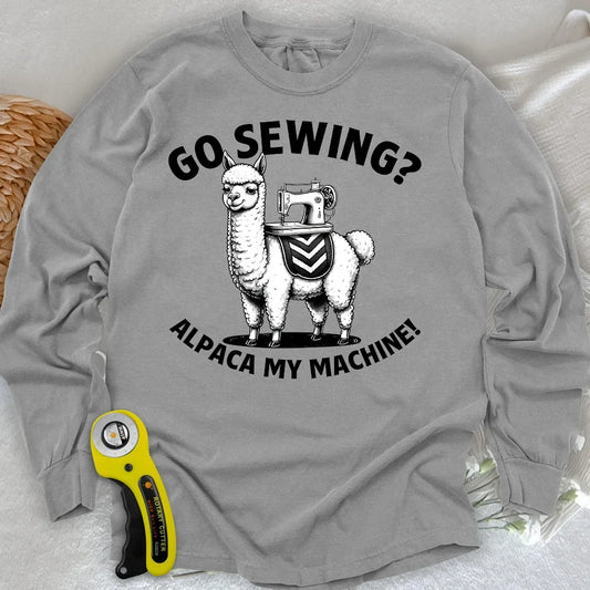 Alpaca Machine Long Sleeve T-shirt