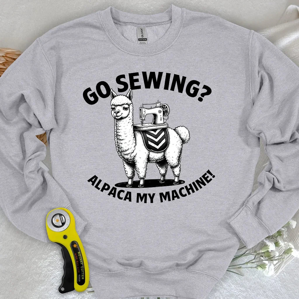 Alpaca Machine Sweatshirt