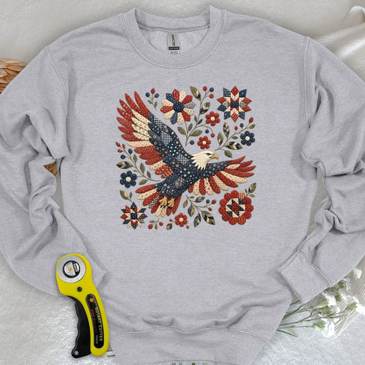 American Eagle Appliqué Sweatshirt