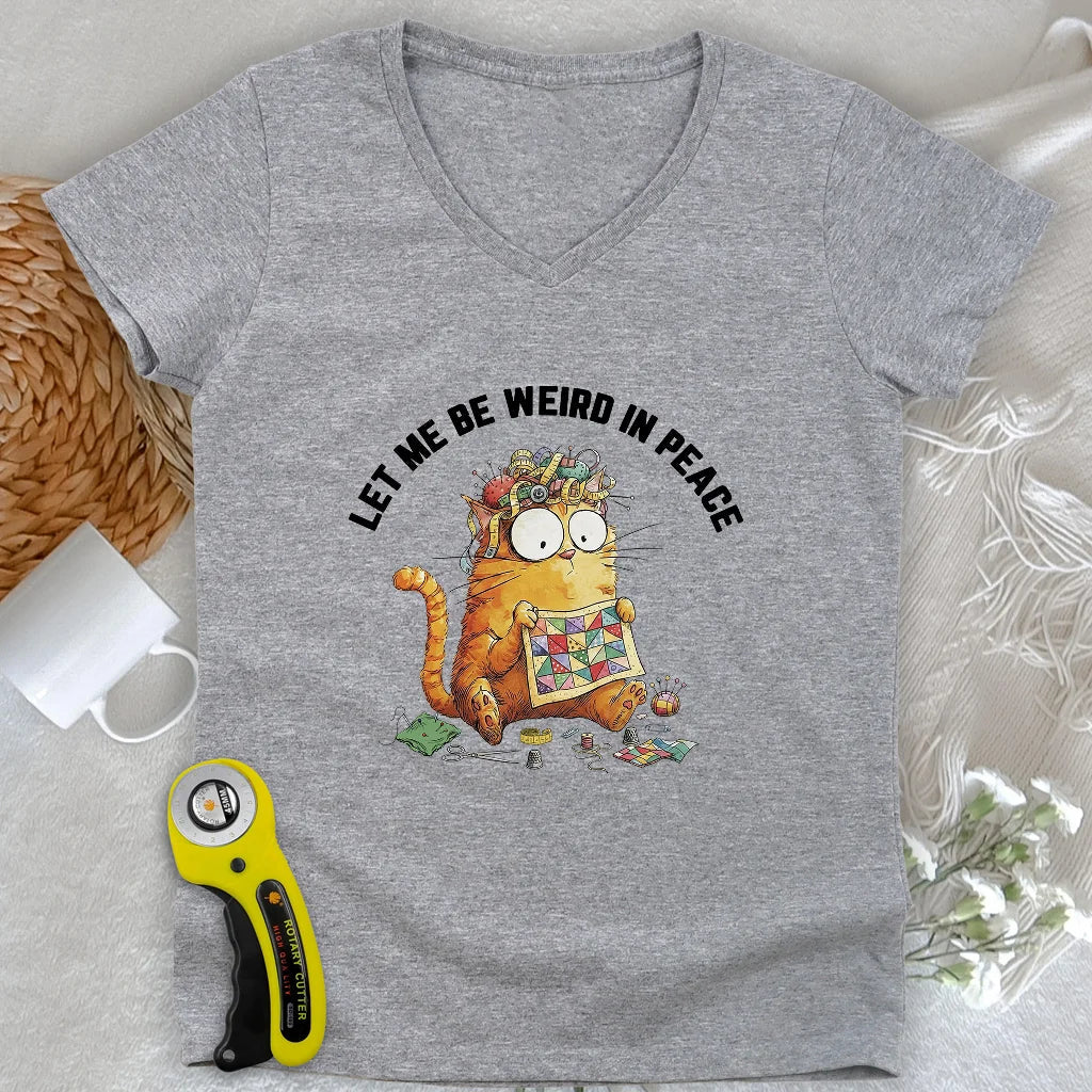 Be Weird Lady V-neck