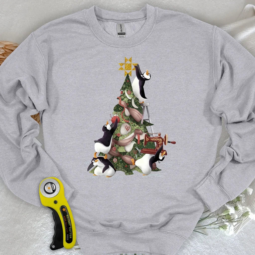 Blizzard Quilt Crew Sweatshirt
