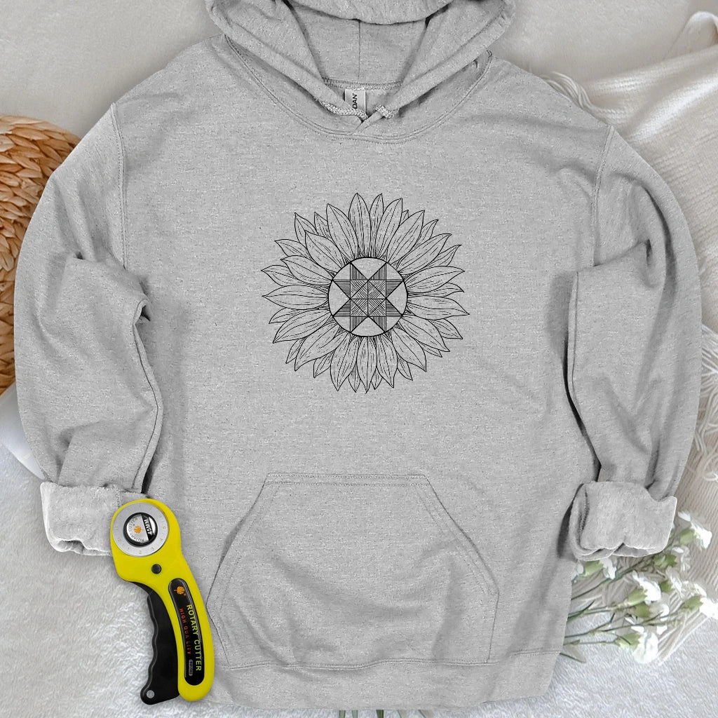 Block Sunflower Hoodie